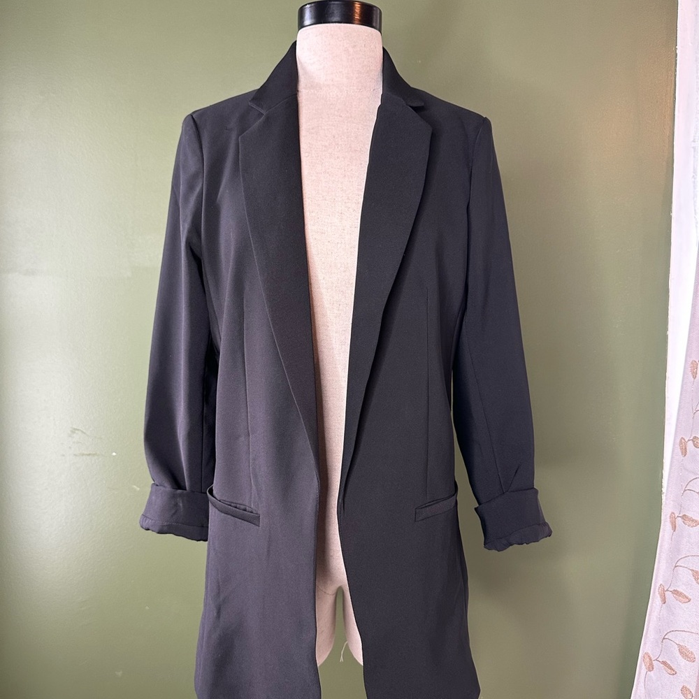 Classic Black Women's Suit Jacket
